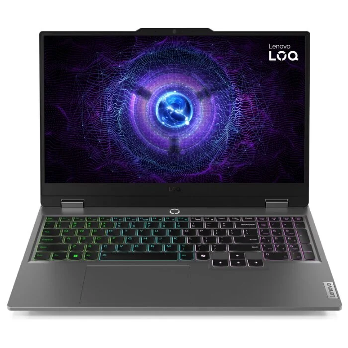 ნოუთბუქი Lenovo LOQ 15.6" FHD 144Hz i5-13450HX 16GB 512GB SSD RTX 3050 6GB Luna Grey
