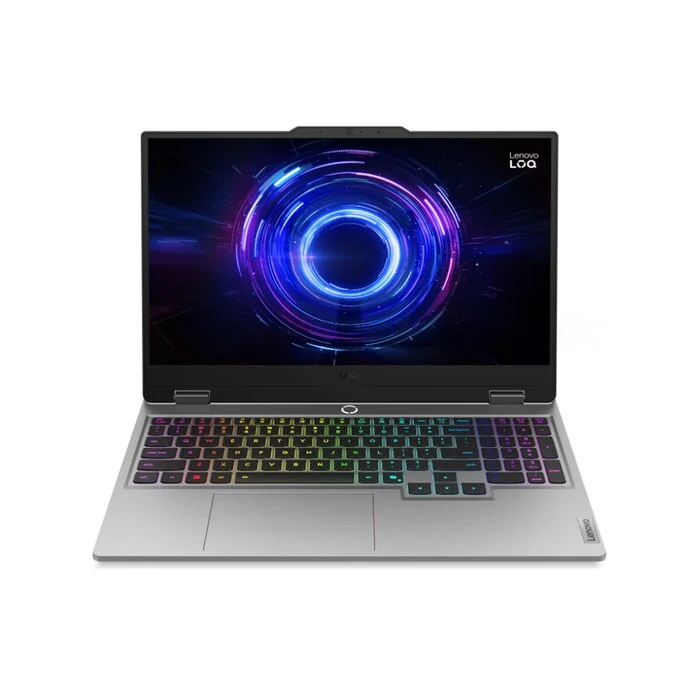 ნოუთბუქი Lenovo LOQ 15.6" FHD 144Hz i7-13645HX 24GB 512GB SSD RTX 5060 8GB Luna Grey Win11 home RUS