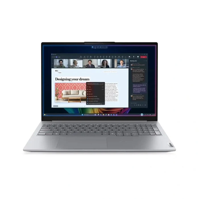 ნოუთბუქი Lenovo ThinkBook 16 G9 16'' Ultra 7 355 32GB 512GB SSD Integrated Intel Graphics Arctic Grey