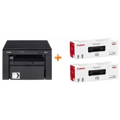 მრავალფუნქციური პრინტერი Canon MFP i-SENSYS MF3010 Bundle(Starter Cartridge + 2 Cartridge), A4 18ppm, 1200x600 dpi