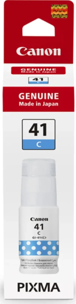 მელანი Canon INK GI-41 Cyan Ink Bottle for PIXMA G1420, G2420, G2460, G3420, G3460