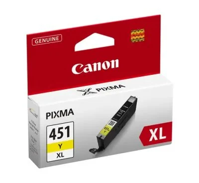 კარტრიჯი Canon CLI-451 XL Yellow for PIXMA IP7240, iP8740, iX6840, MG5440, MG5540, MG5640, MG6340