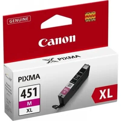 კარტრიჯი Canon CLI-451XL M Magenta for PIXMA IP7240, iP8740, iX6840, MG5440, MG5540, MG5640, MG6340