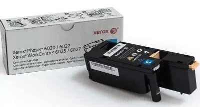 ტონერი Xerox 106R02760 For P6020/6022/WC6025/6027 Cyan Toner Cartridge 1K