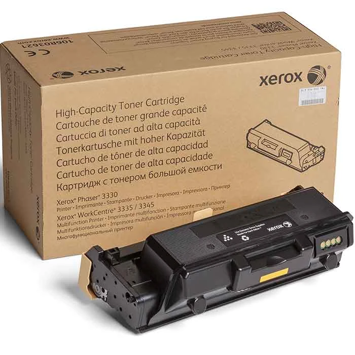 ტონერი Xerox 106R03621 Toner Cartridge Black WC 3300/3330/ 3335/3345 (8500 Pages)