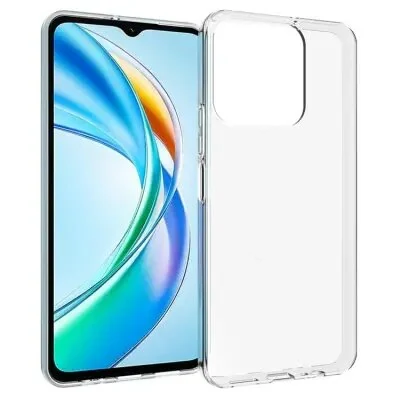 ტელეფონის ქეისი For Honor X5b Plus / X5b Clear Watermark-Resistant TPU Back Cover