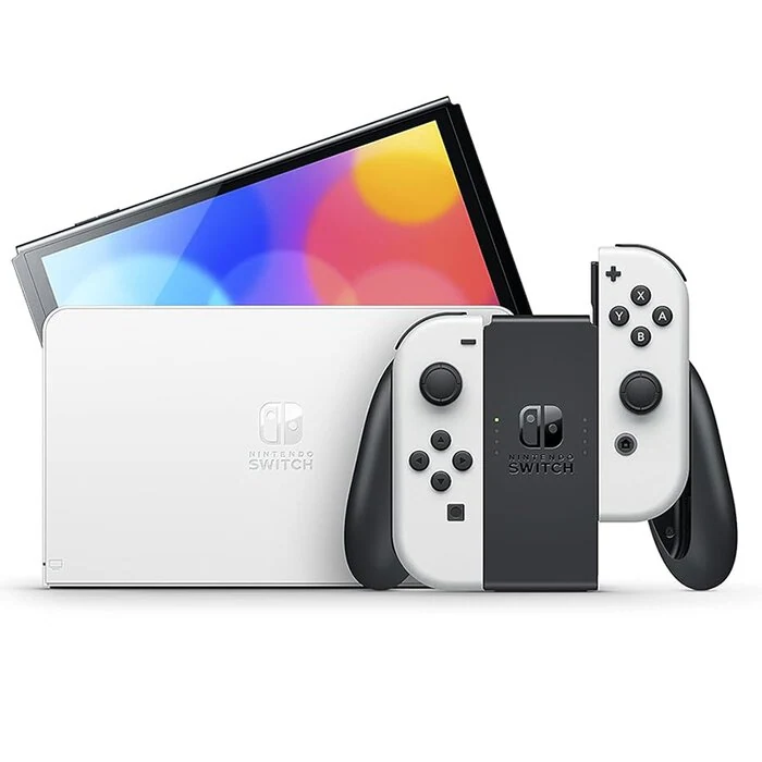 სათამაშო კონსოლი Nintendo Switch OLED 64GB White