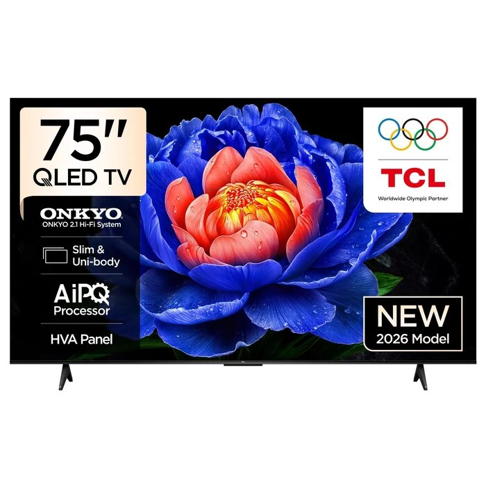 ტელევიზორი TCL QLED 75P7L Google TV HDR10+ Dolby Atmos