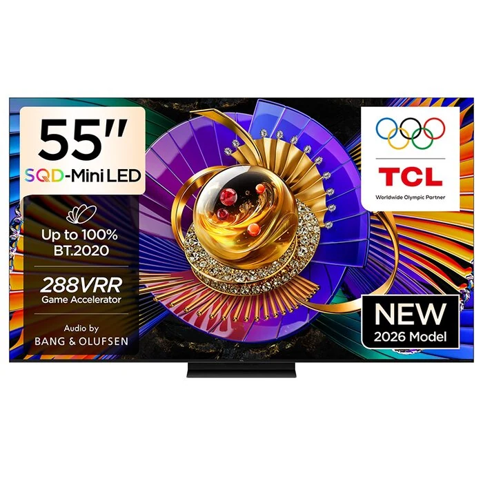 ტელევიზორი SQD-Mini LED TCL 55C7L 4K Google TV; Airplay2; 144Hz