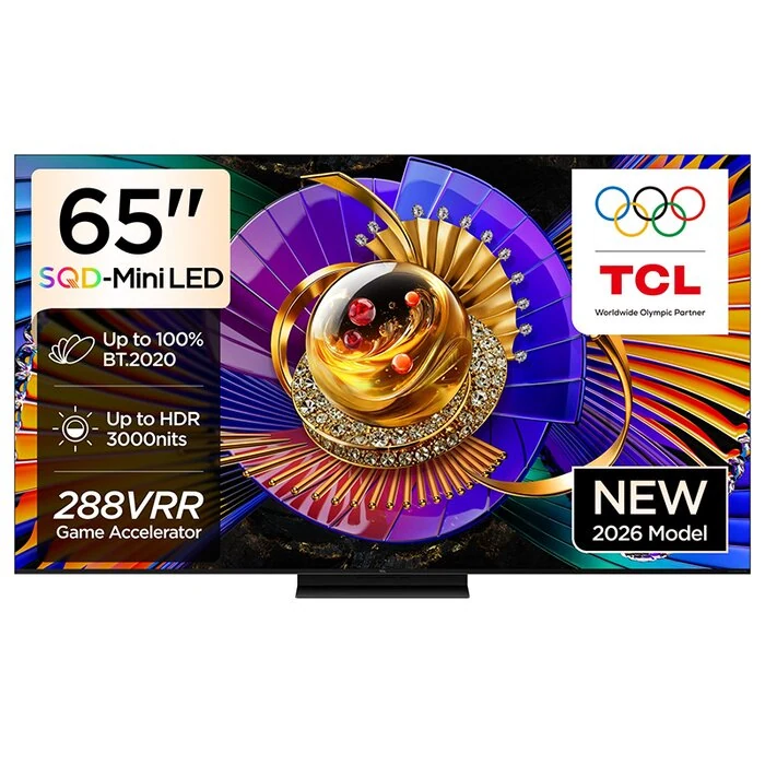 ტელევიზორი SQD-Mini LED TCL 65C7L 4K Google TV; Airplay2; 144Hz