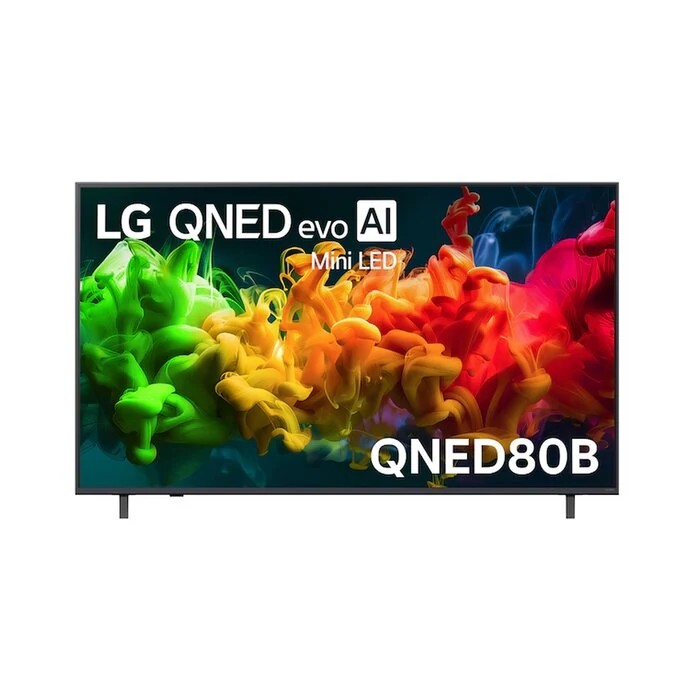 ტელევიზორი LG 65QNED80B6B. QNED evo AI QNED85 Mini LED 4K Smart TV 2026