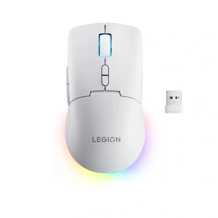 გეიმინგ მაუსი Lenovo Legion M220 Wireless RGB (Glacier White)
