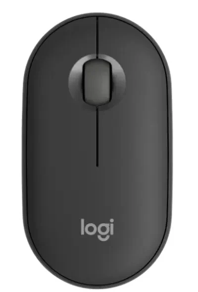 მაუსი Logitech Pebble Mouse 2 M350s - TONAL GRAPHITE - BT - EMEA-808 - DONGLELESS