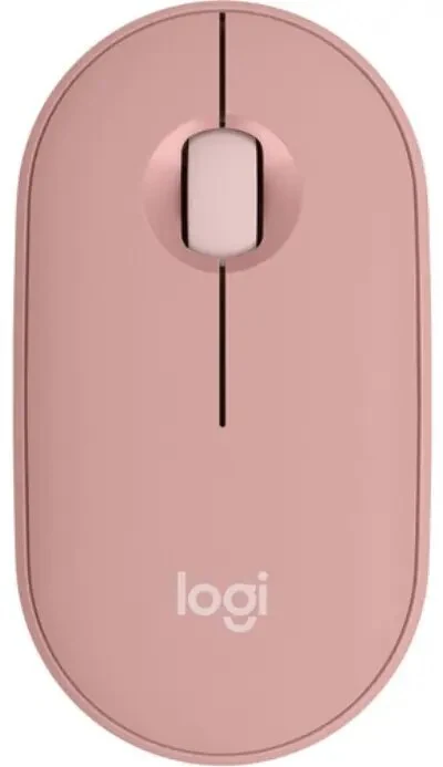 მაუსი Logitech Pebble Mouse 2 M350s - TONAL ROSE - BT - EMEA-808 - DONGLELESS