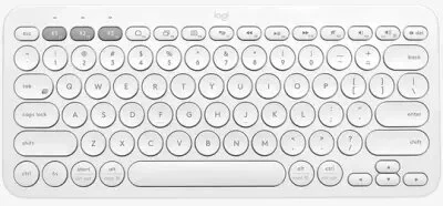 კლავიატურა Logitech Keyboard Pebble Keys 2 K380s - TONAL WHITE - US 'L - BT - INTNL-973 - UNIVERSAL