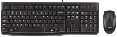 კლავიატურა და მაუსი Logitech MK120 Combo Russian layout USB