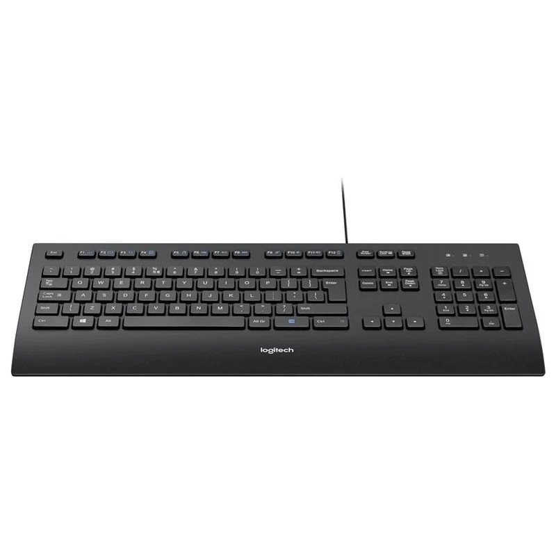 კლავიატურა Logitech Corded Keyboard K280E - INTNL Business - Russian layout