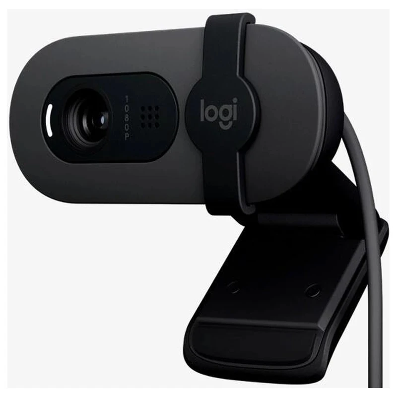 ვებკამერა Logitech Brio 100 Full HD Webcam - GRAPHITE - USB - EMEA28-935