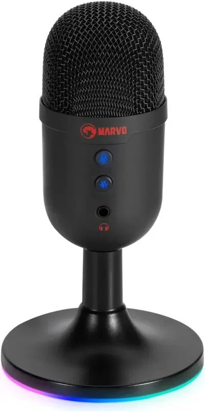 მიკროფონი Marvo MIC-06 BK Blast 40 Black Wired Microphone
