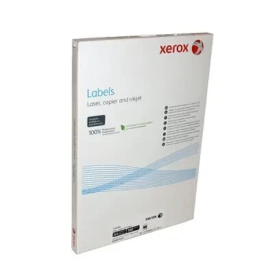 ქაღალდი Xerox Monolaser Labels Square Corners Blue 1up A4 210x297mm Blue Permanent Ref 003R96230