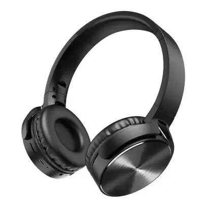უსადენო ყურსასმენი HOCO DW01 BT wireless headphones black (6931474747020 / 6942007624886)