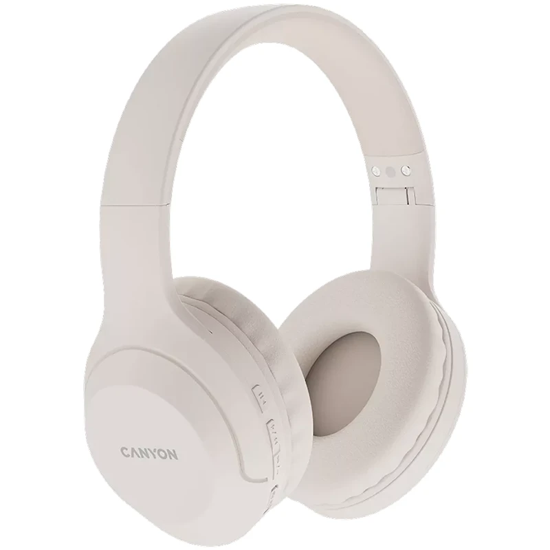 უსადენო ყურსასმენი Canyon BTHS-3 Wireless headphones Beige