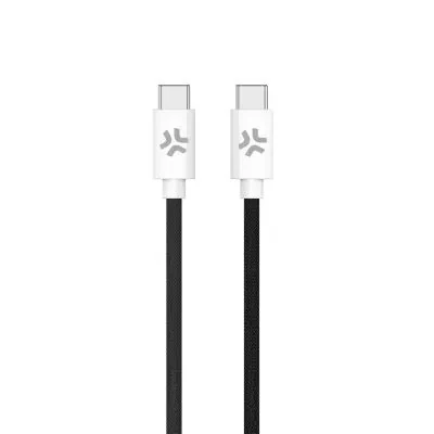 დამტენი კაბელი Celly PD USB Type-C cable to USB Type-C (60 W) 1.5M Black