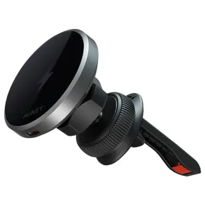 მანქანის დამტენი Aukey 15W HD-MC13 Qi2 Wireless Charging Phone Mount Black