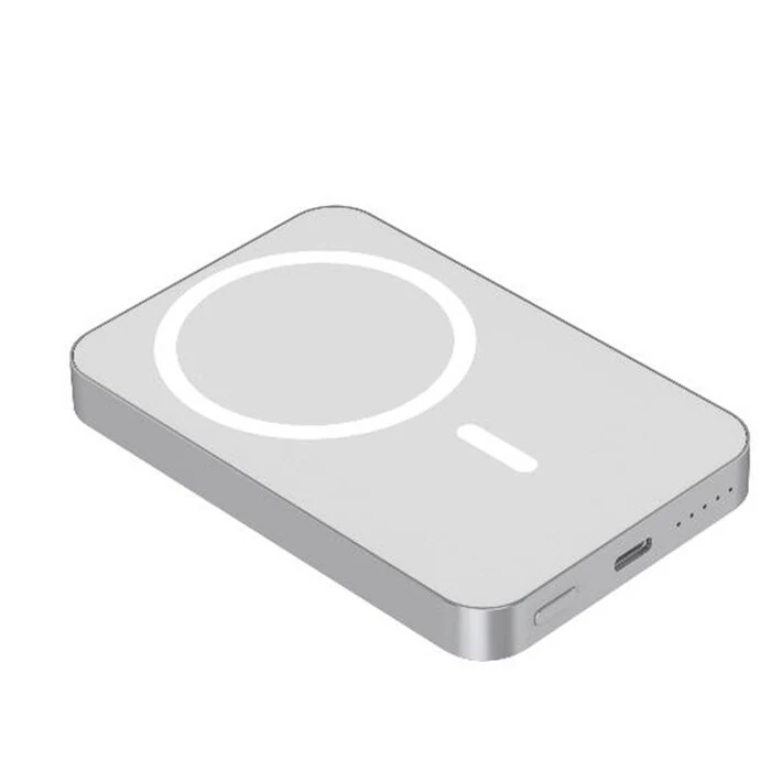 პორტატული დამტენი Celly MAGSAFE PB MATCH 5000MAH WHITE