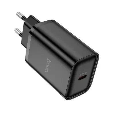 დამტენი HOCO DC80 Modern PD45W Single port charger Type-C Black