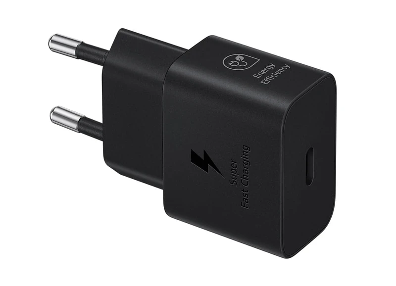 დამტენი Samsung 25W EP-T2510 AC Charger Type-C (w/o cable) Black (EP-T2510NBEGRU)