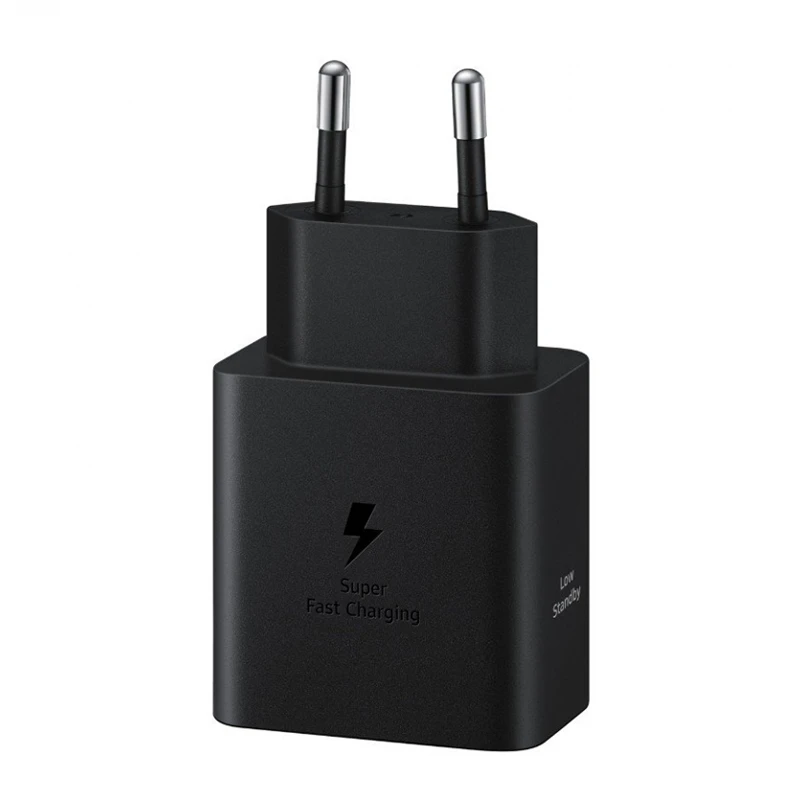დამტენი Samsung 45W Compact Power Adapter (with C to C Cable) Black (EP-T4511XBEGRU)