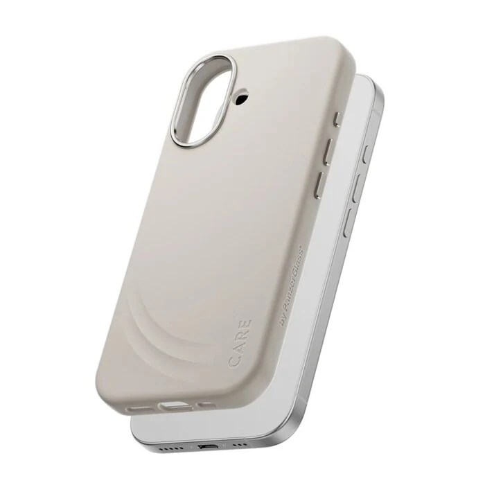 ტელეფონის ქეისი CARE by PanzerGlass Flow Case Vanilla iPhone 17