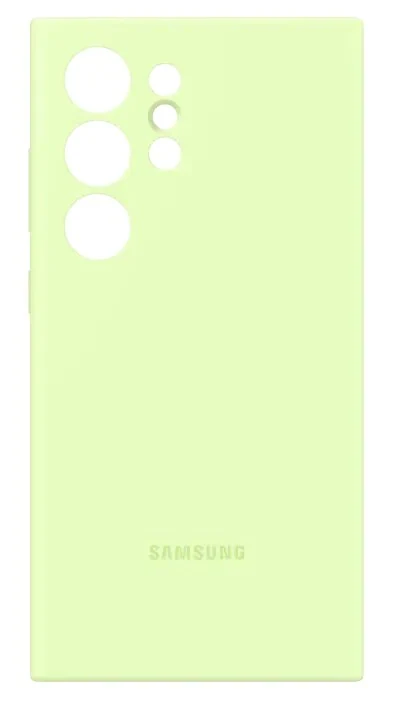 ტელეფონის ქეისი Samsung Galaxy S24 Ultra Silicone Case lime (EF-PS928TGEGRU)