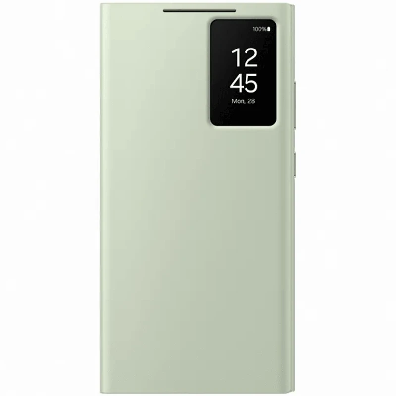 ტელეფონის ქეისი Samsung Galaxy S24 Ultra Smart View Wallet Case light green (EF-ZS928CGEGRU)