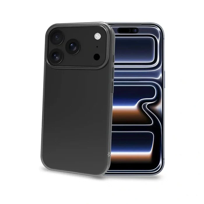 ტელეფონის ქეისი Celly TPU COVER IPHONE 18 PRO/17 PRO Black