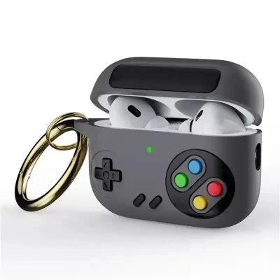 ყურსასმენის ქეისი for Apple AirPods Pro (Gen 2) (USB-C) / AirPods Pro 2, Game Console Design Earbuds Anti-drop