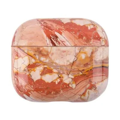 ყურსასმენის ქეისი For Apple AirPods Pro (Gen 2) (USB-C) / Pro 2 Anti-drop Hard PC Marble Pattern Bluetooth