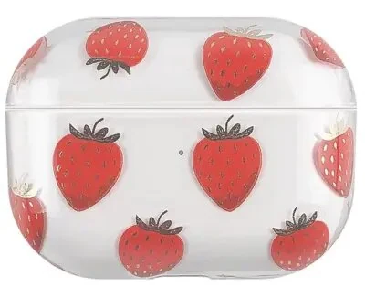 ყურსასმენის ქეისი For Apple AirPods Pro (Gen 2) (USB-C) / Pro 2 Hard PC Lacquered Fruit Flower Pattern Bluetooth