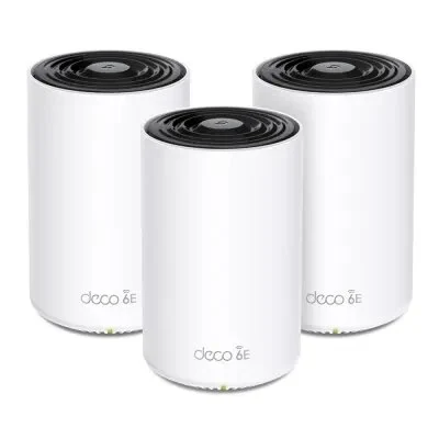 Mesh Wi-Fi სისტემა TP-Link Deco XE75 Pro(3-pack) AXE5400 Whole Home Mesh Wi-Fi 6E System