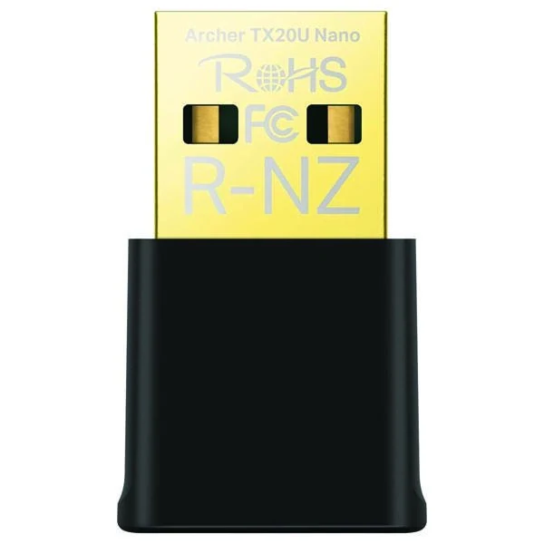 Wi-Fi ადაპტერი TP-Link ARCHER TX20U NANO AX1800 Nano Wi-Fi 6 Wireless USB Adapter