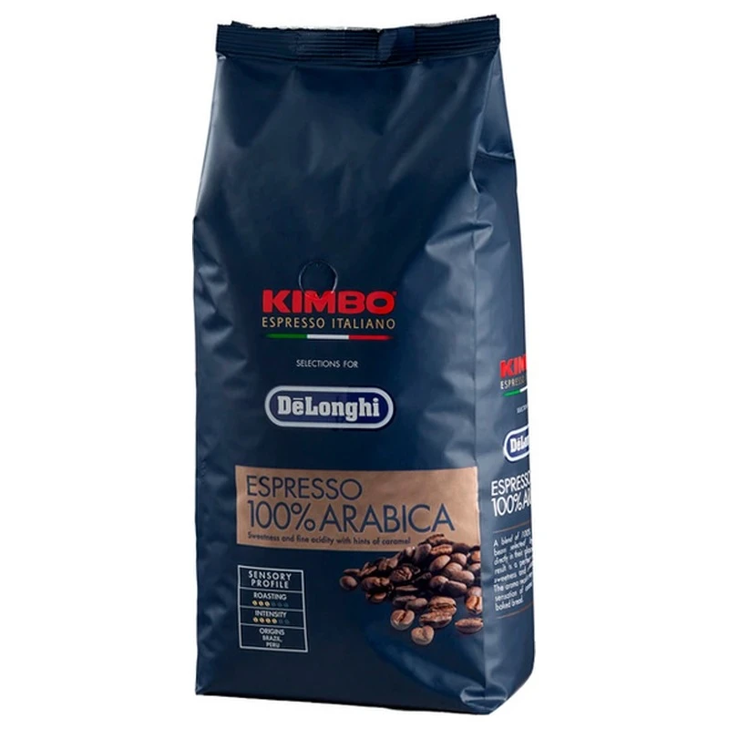 ყავის მარცვლები Delonghi DLSC613 KIMBO- ARABICA 1KG BEANS