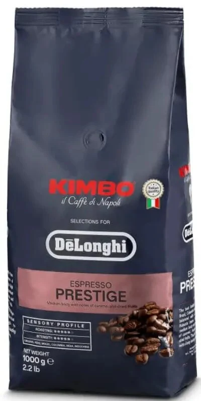 ყავის მარცვლები Delonghi DLSC615 KIMBO- PRESTIGE 1KG BEANS