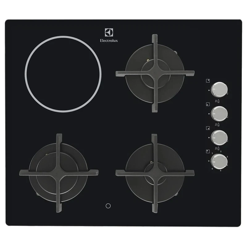ჩასაშენებელი ზედაპირი Electrolux EGE6182NOK Black Glass