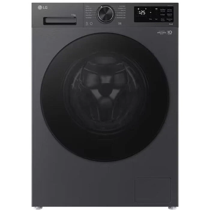 სარეცხი მანქანა LG F2X5FYNY6 Black