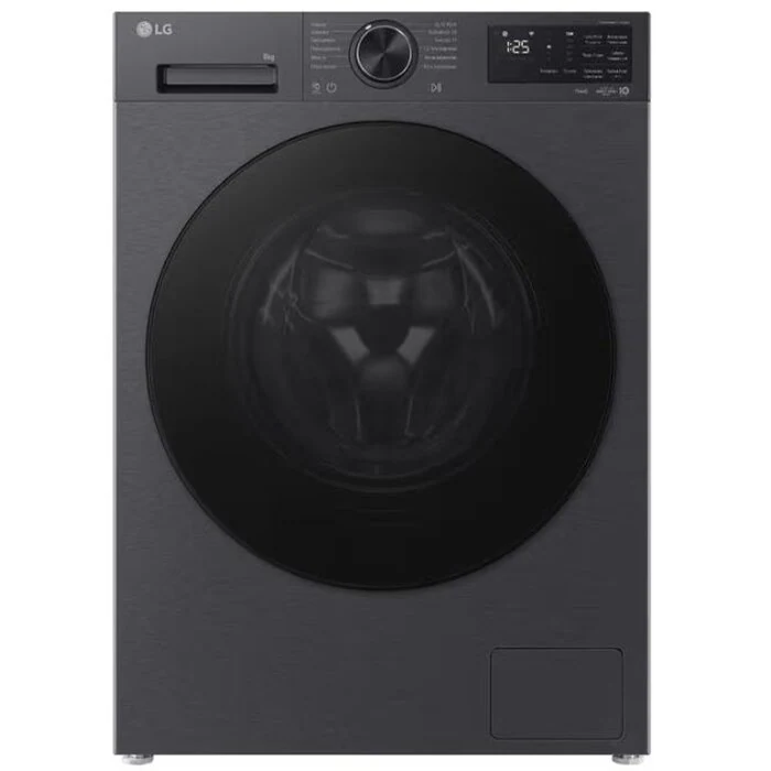 სარეცხი მანქანა LG F2X5PYNY6 Matt Black