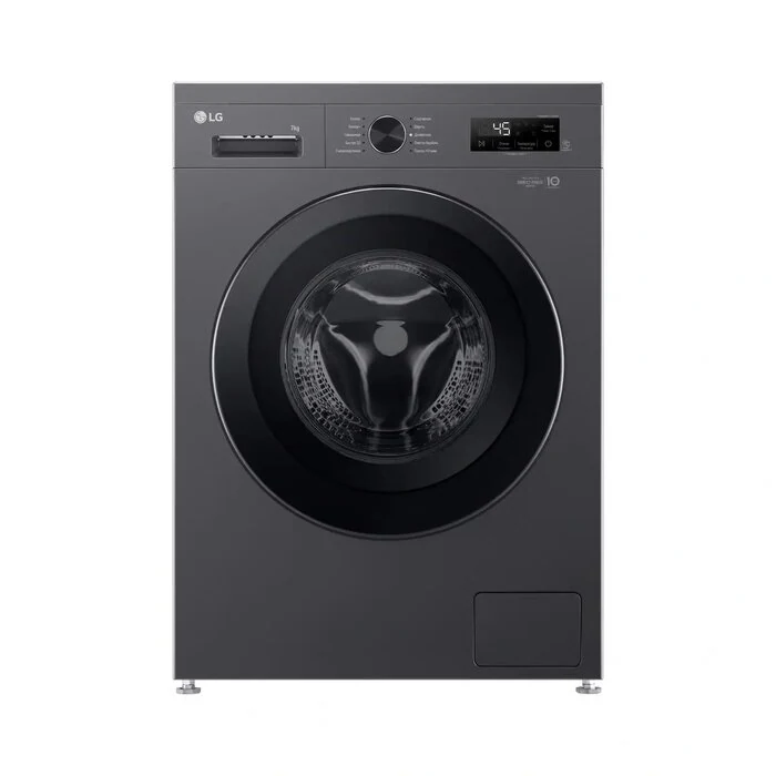 სარეცხი მანქანა LG F2Y2HYP6J Black