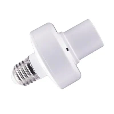 ჭკვიანი სანათი Moes WiFi Smart Light Bulb Adapter Lamp Holder Base AC 85-250V Timmer Remote E27 Lampholder