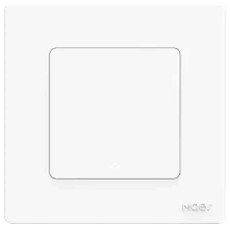 Moes ZS-SR-EU1-WH-MS Start Ring Zigbee ერთ კლავიშიანი სუქის ჭკვიანი ჩამრთველი თეთრი