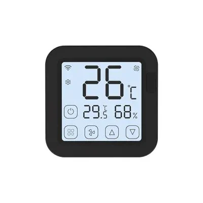 ტემპერატურის სენსორი Moes WiFi Smart IR Thermostat AC Remote Controller Temperature and Humidity Sensor